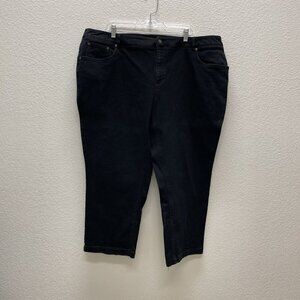 JONES NEW YORK Womens Sz 24W Plus Jeans Pants Denim STRAIGHT LEG Sport Stretch